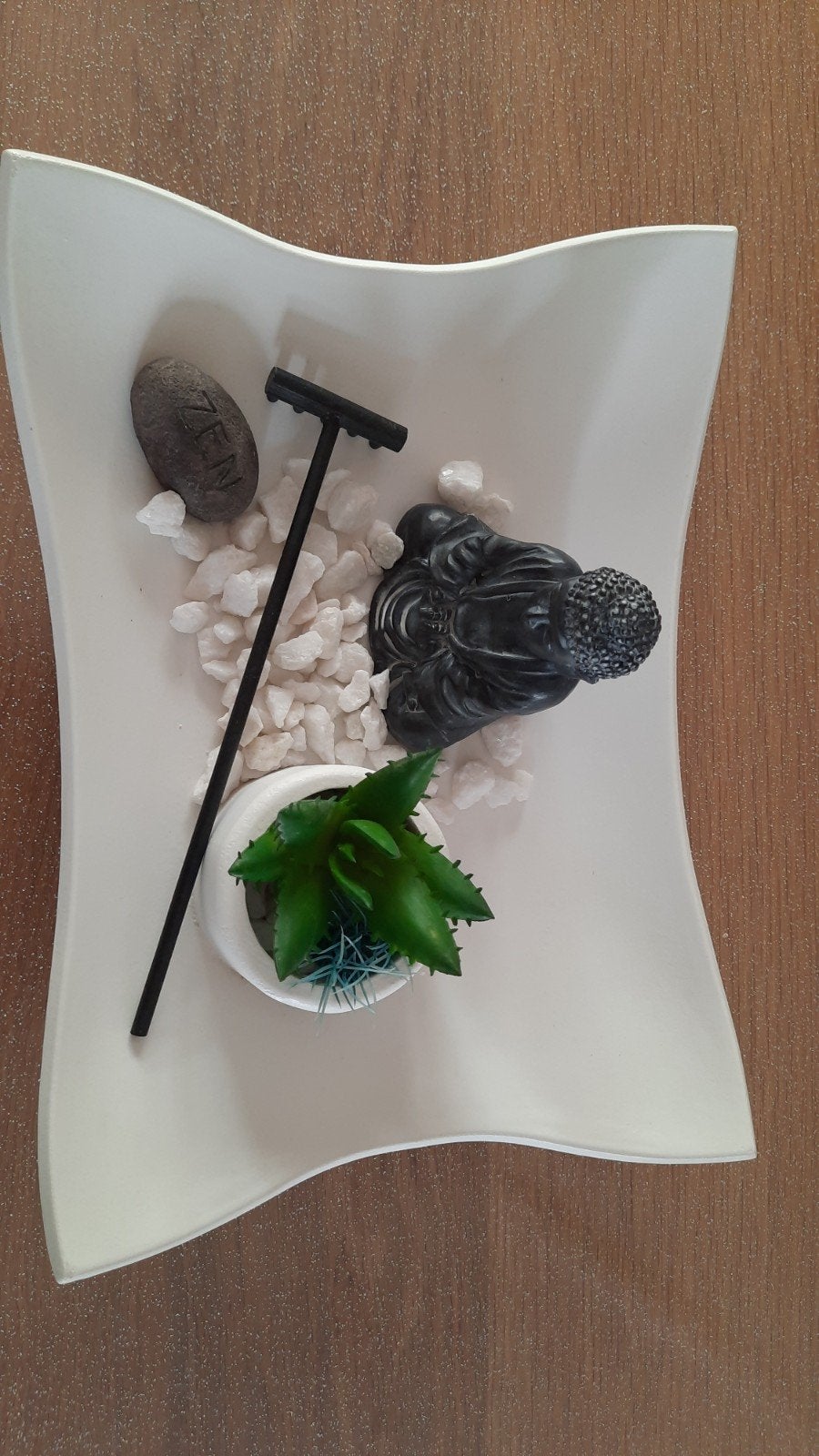 „Zen” -decoratie, Ophalen