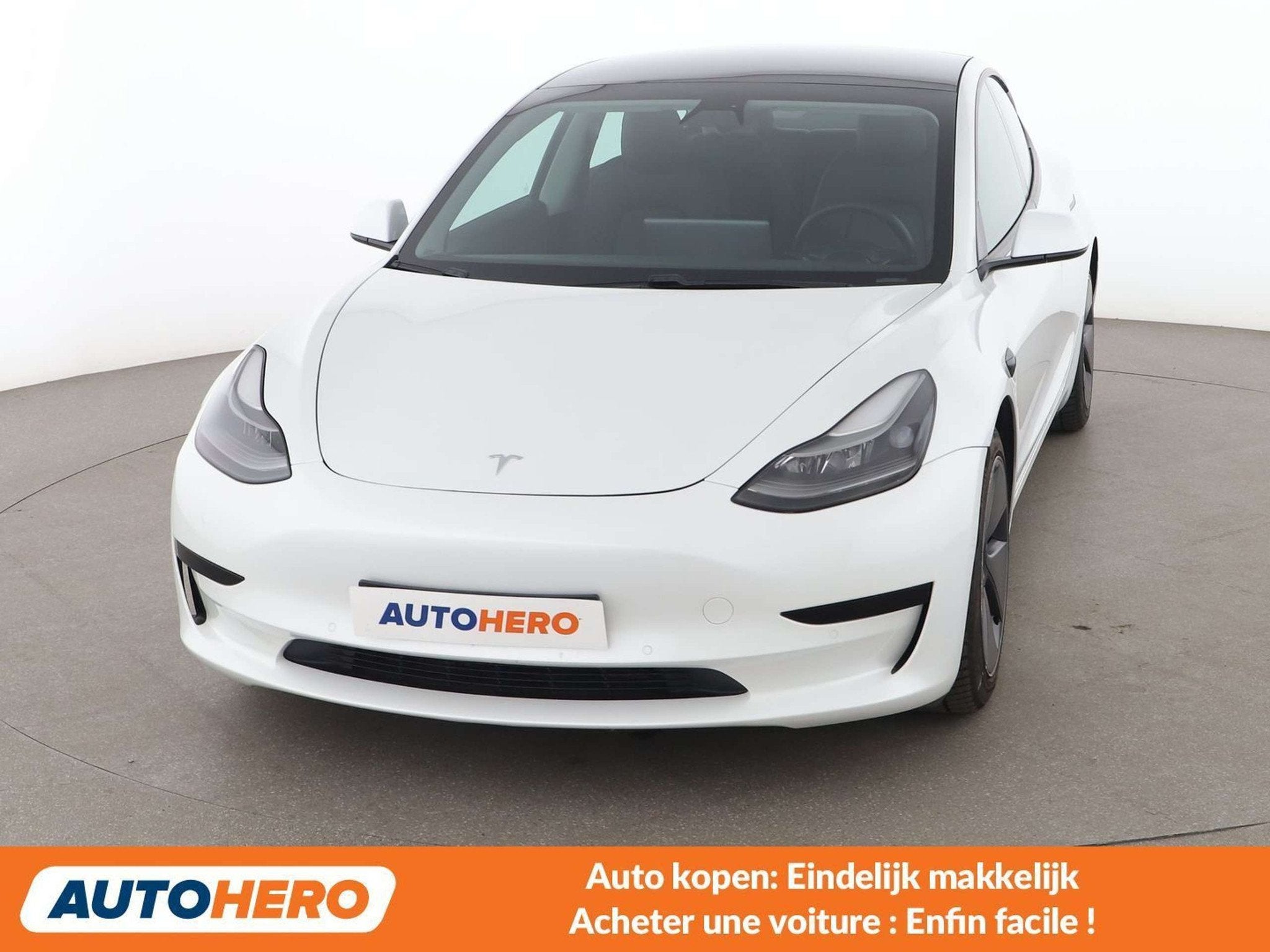 Tesla Model 3 Standard Range Plus (bj 2021, automaat), Auto's, Tesla, Te koop, Model 3, ABS, Adaptive Cruise Control, Airbags