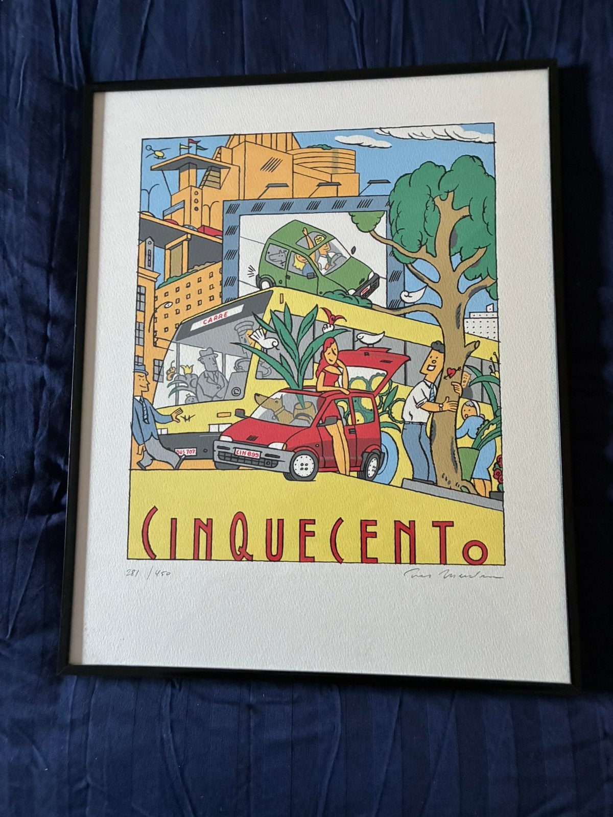 Lithografie, Genummerd, Ophalen, Overige onderwerpen, Lithografie