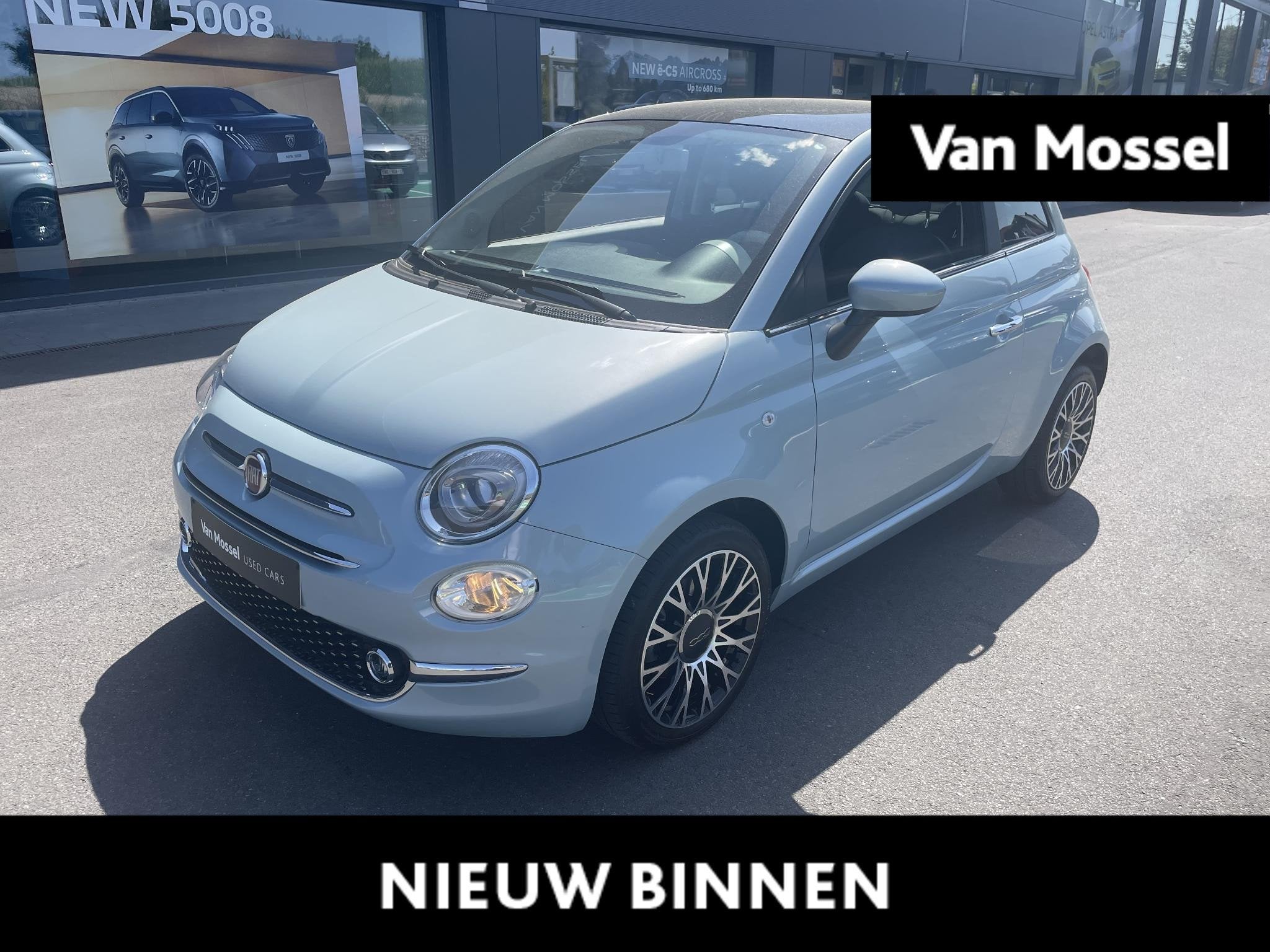 Fiat 500 1.0 Hybrid 70 Dolcevita, Autos, https://public.car-pass.be/vhr/ec9561d6-79bf-4e8b-885e-f01629fdb1e4, Achat, 980 kg, Entreprise