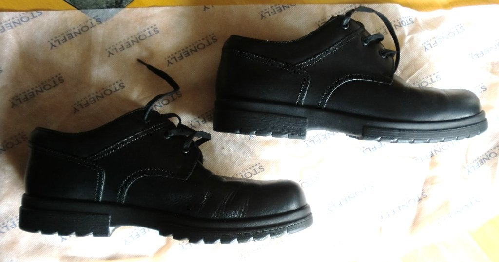 Herenschoen - leder - 42., Kleding | Heren, Schoenen, Stonefly, Zwart, Nieuw, Ophalen of Verzenden