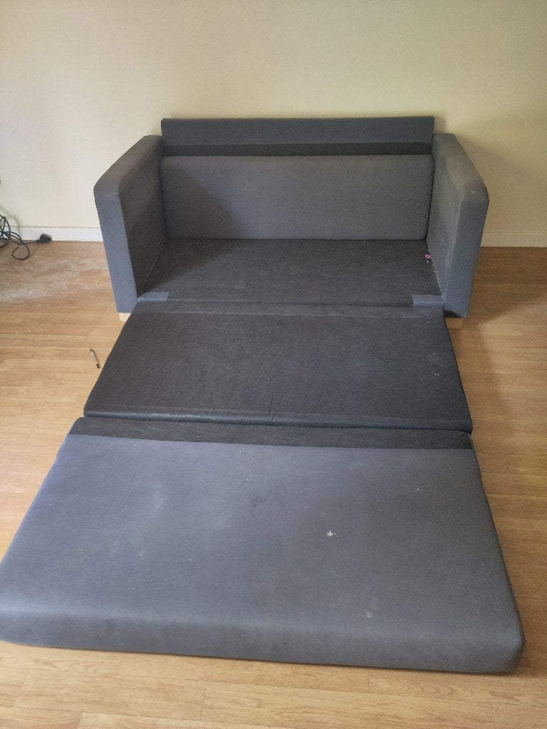 Canapé convertible en canapé-lit, 75 à 100 cm, Moins de 150 cm, Banc droit, Enlèvement