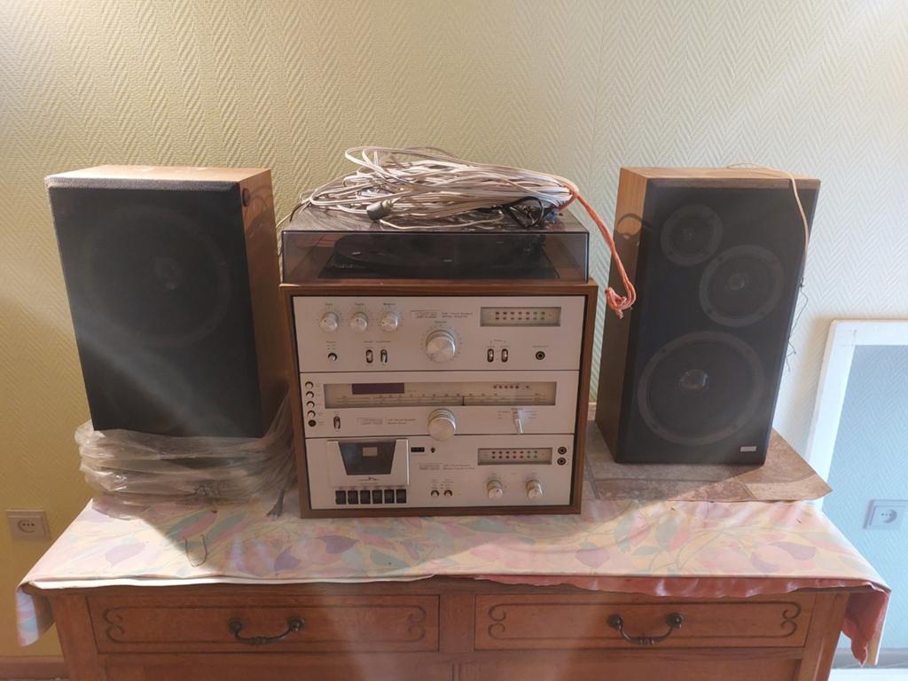 Chaine hi-fi, Enlèvement, Utilisé, Haut-parleurs