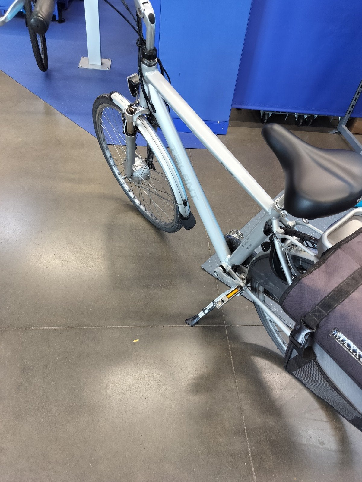 talent sport Eco elektrische fiets.naafversneling.nieuwe bat, Enlèvement, Comme neuf, 50 km par batterie ou plus, Autres marques