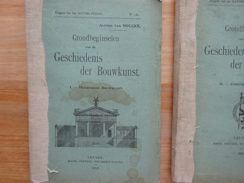 Geschiedenis van de Bouwkunst, 1902***, Boeken, Gelezen, Ophalen of Verzenden, Alfons van Houcke, Architectuur algemeen