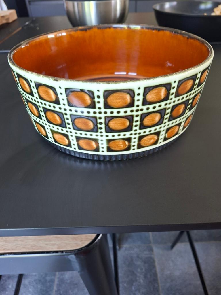 Saladier BOCH MODÈLE NOIX. 23cm de diamètre, Antiquités & Art, Enlèvement ou Envoi