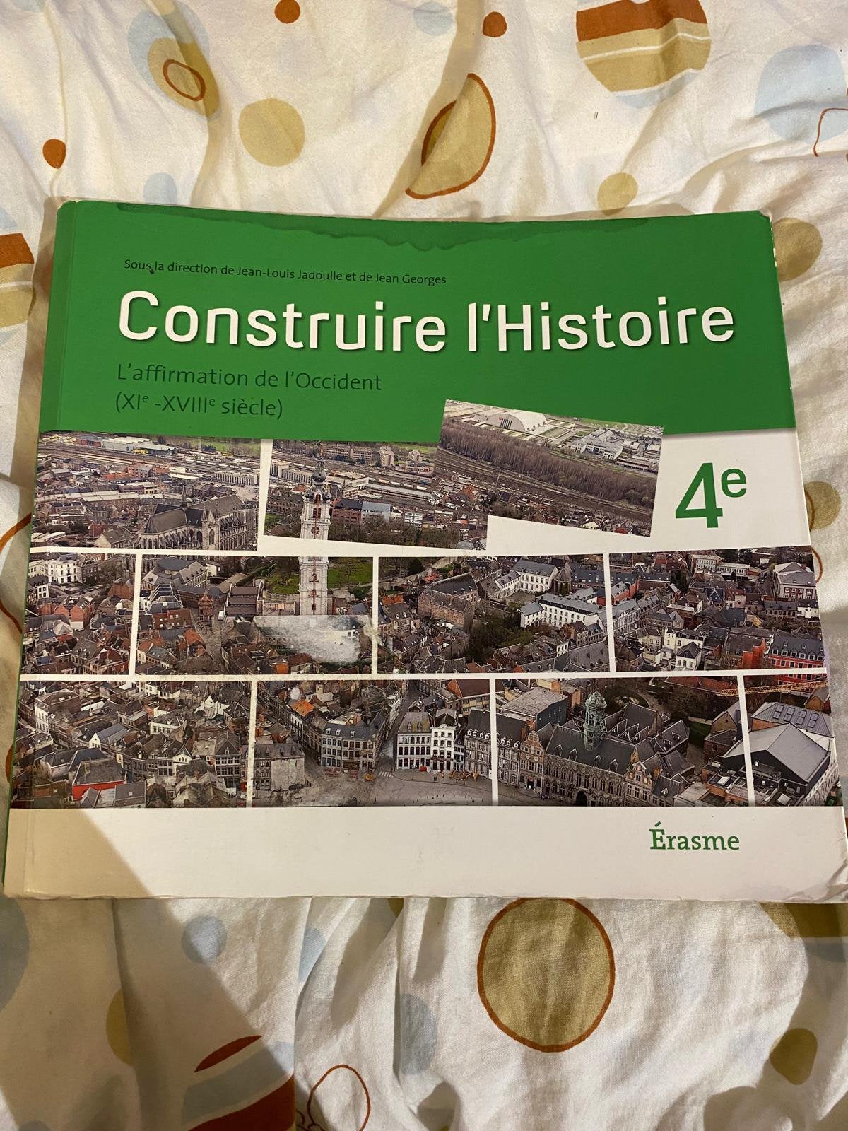 Manuel scolaire construire l’histoire 4eme, Livres, Enlèvement, Utilisé