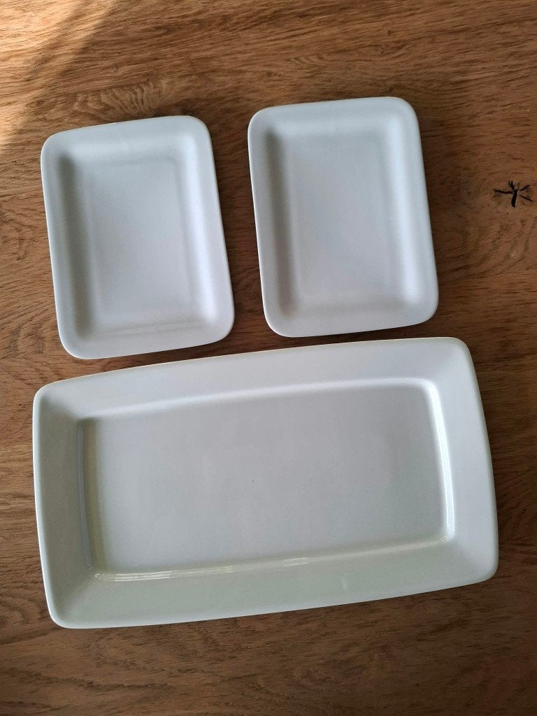 NIEUW – Iittala / Arabia Finland – 3 witte serveerschalen, Maison & Meubles, Neuf, Arabia, Enlèvement, Balance ou Balances