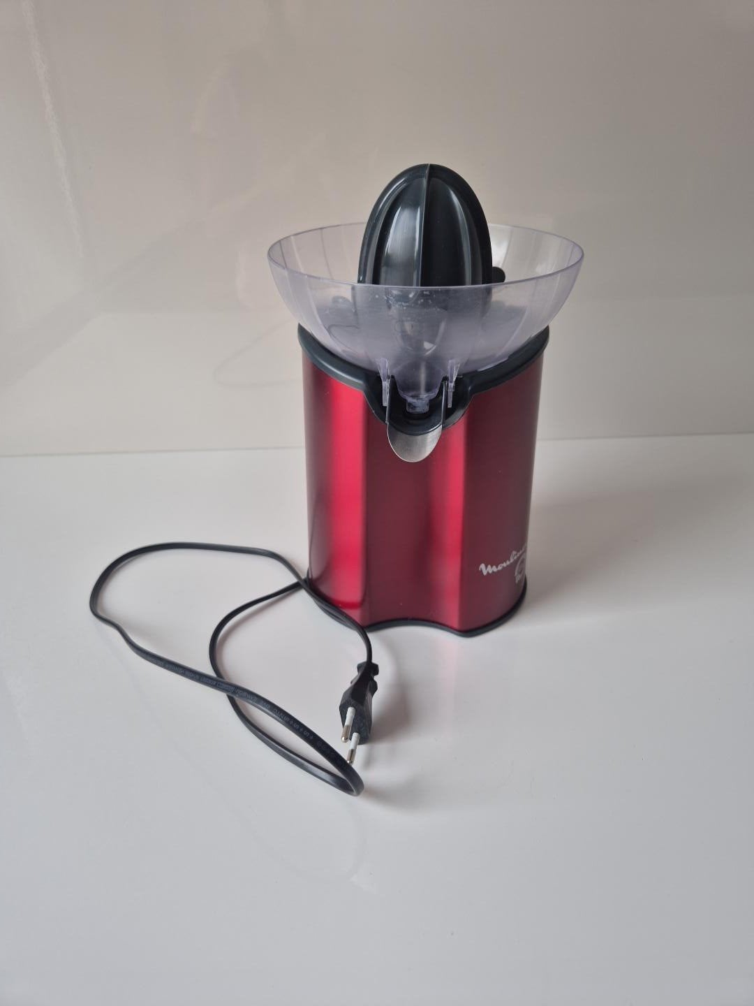 Presse-agrumes électrique Moulinex Direct Serve – rouge, Electroménager, Extracteurs de jus, Électrique, Presse-agrumes