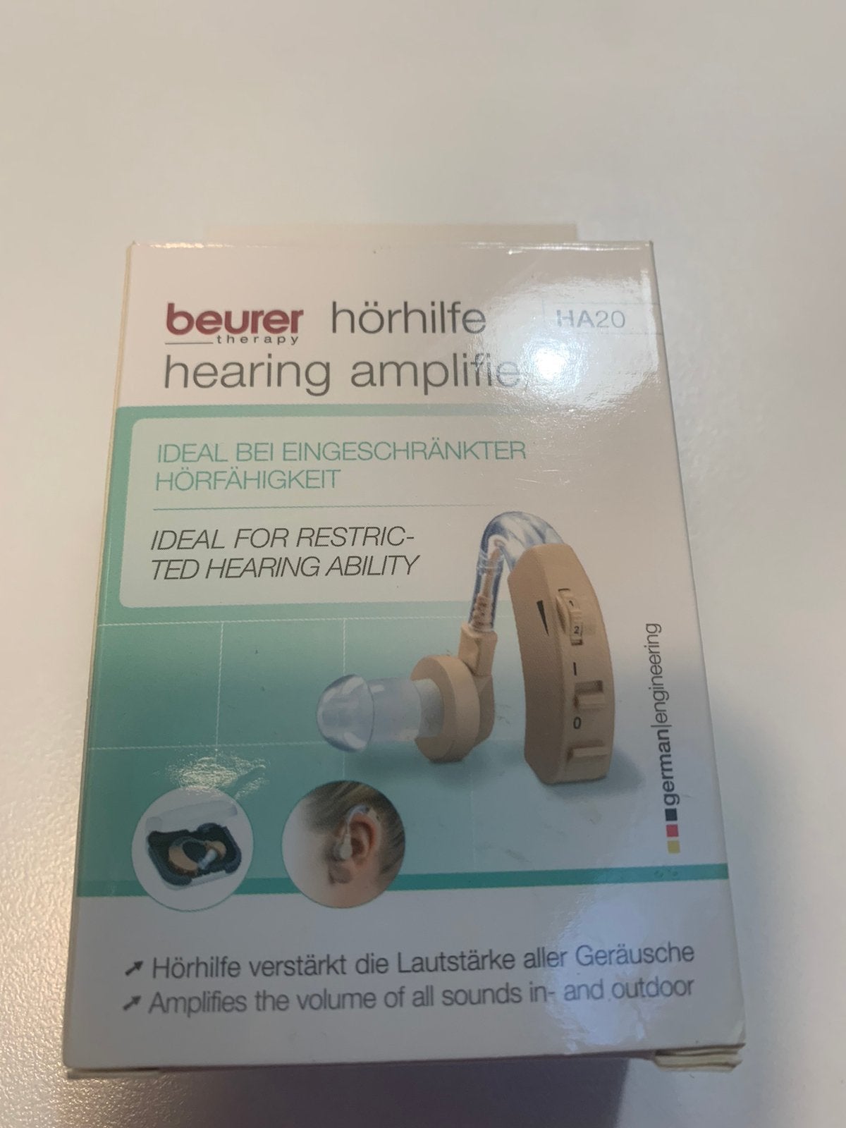 Hoortoestel, Ophalen, Zo goed als nieuw