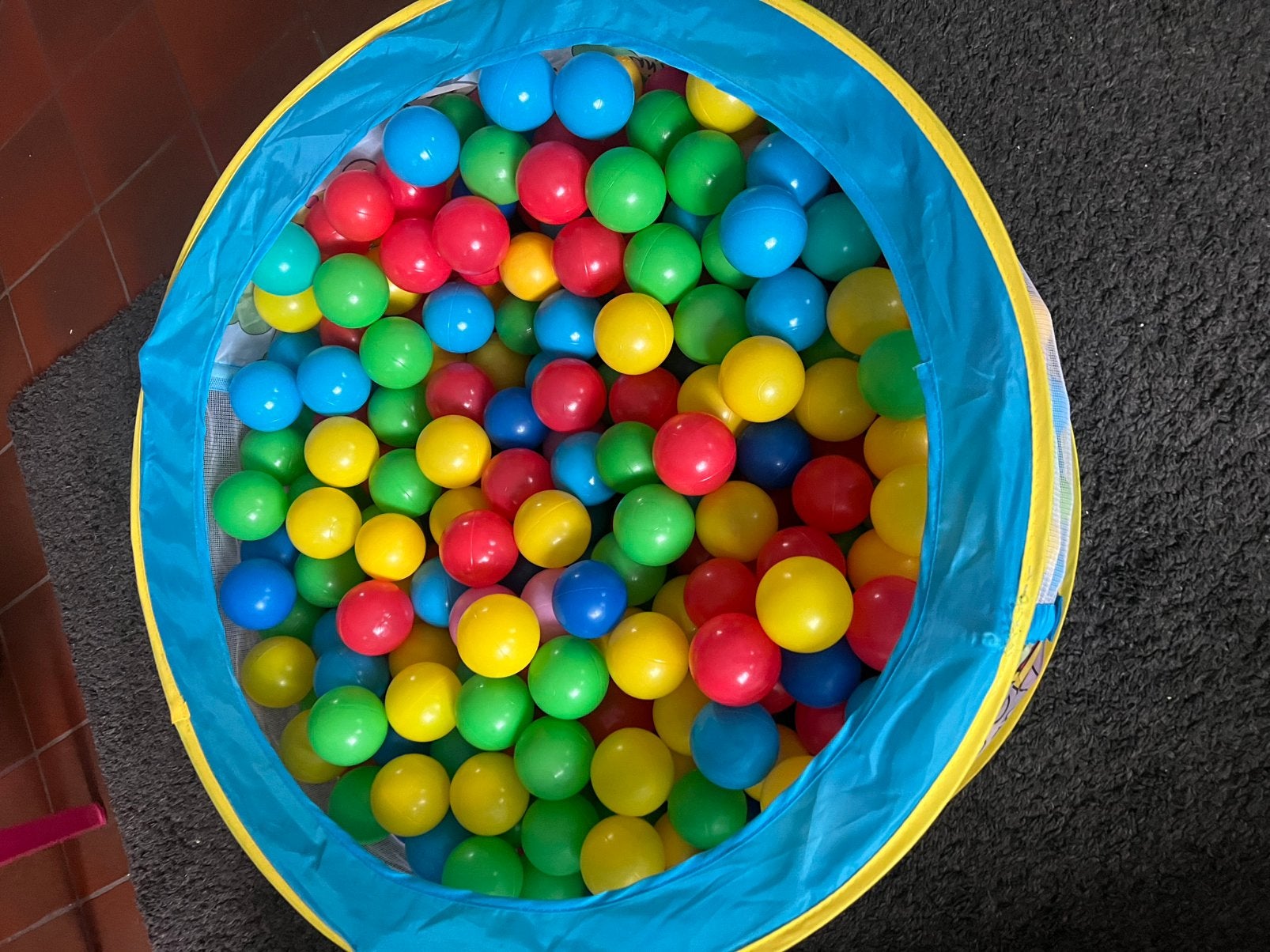 Bumba ballenbad met extra ballen, Ophalen, Gebruikt