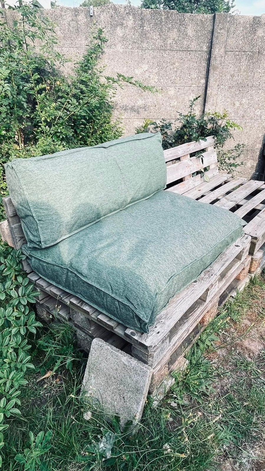 Palletkussens gamma, Ophalen
