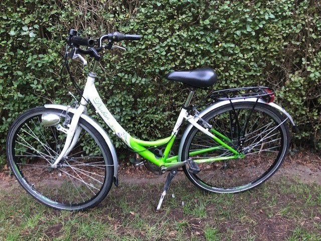 meisjesfiets damesfiets, Vélos & Vélomoteurs, Vitesses, Frein sur jante, 26 pouces ou plus, Enlèvement