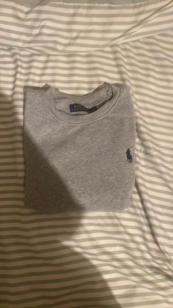 Trui Polo Ralph Lauren, Kleding | Heren, Ophalen of Verzenden, Zo goed als nieuw, Maat 48/50 (M), Grijs