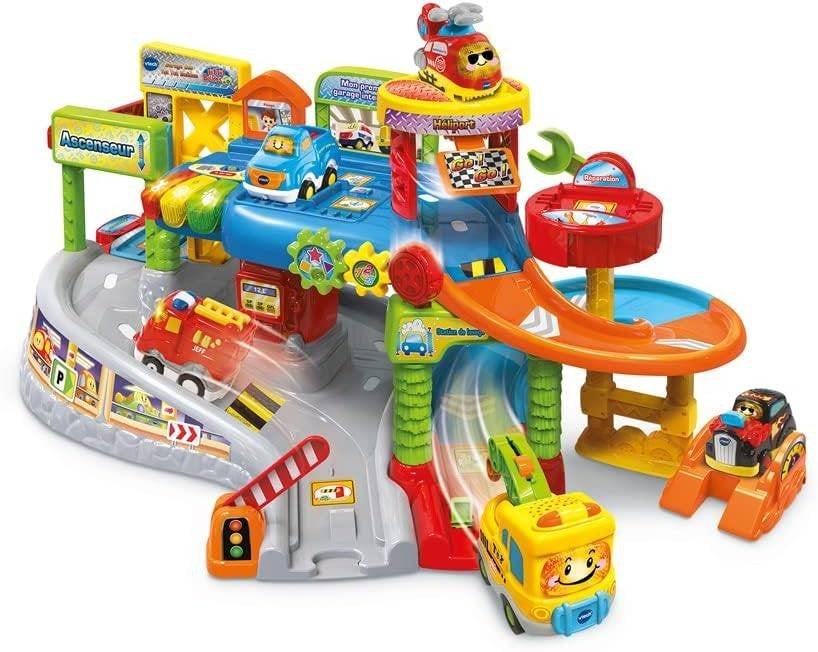Vtech - Mijn eerste Garage - Toet Toet Bolides, Enlèvement, Utilisé, 2 à 4 ans