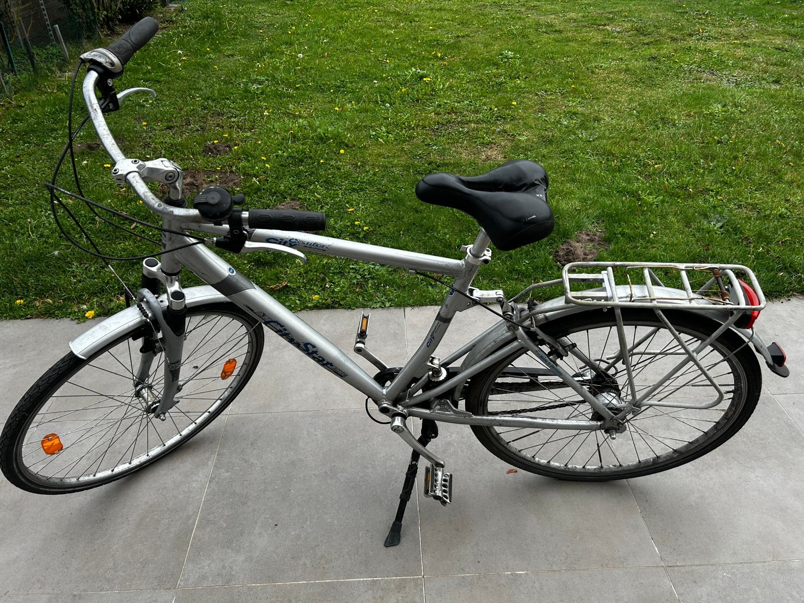 Mooie City Star Comfort Aluminium –  stadsfiets, rijklaar, Fietsen en Brommers, Gebruikt, Velgrem, Versnellingen, Ophalen