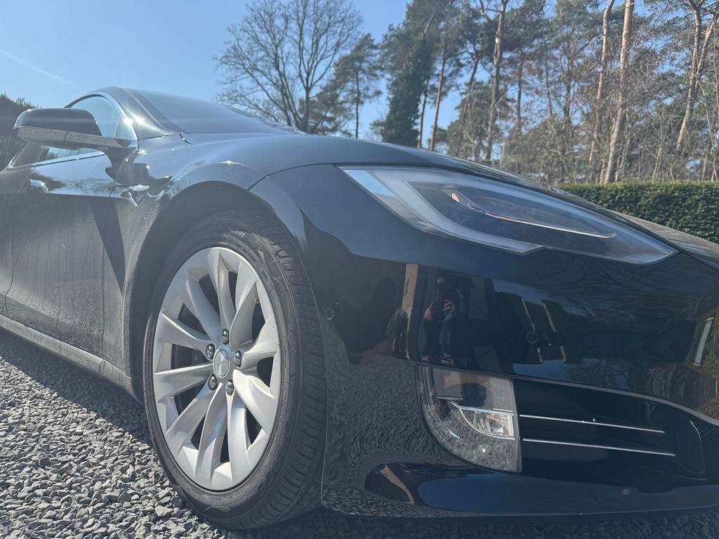 TESLA 75D, Auto's, Automaat, 4 deurs, Model S, Zwart