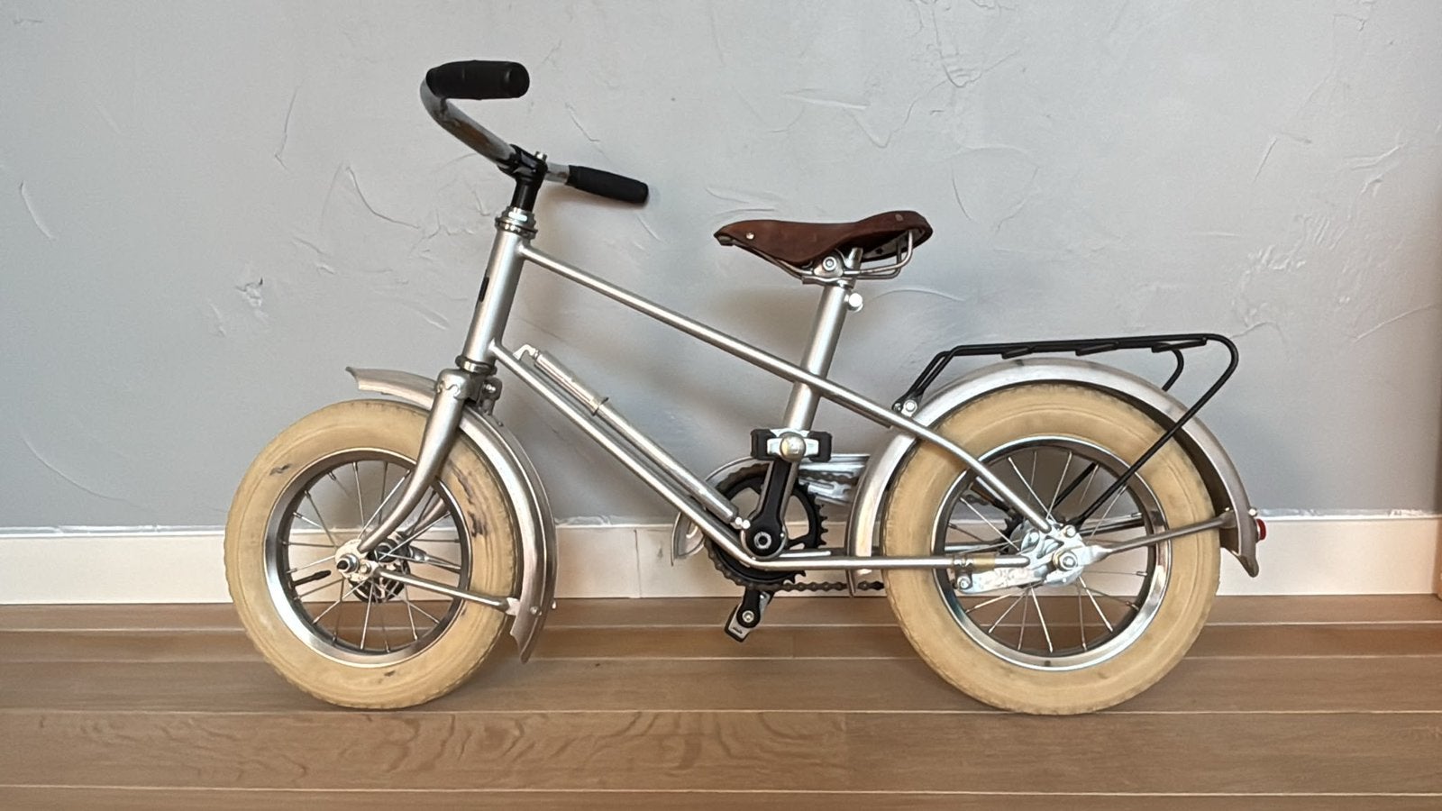 Prachtige vintage kinderfiets, Ophalen, Terugtraprem