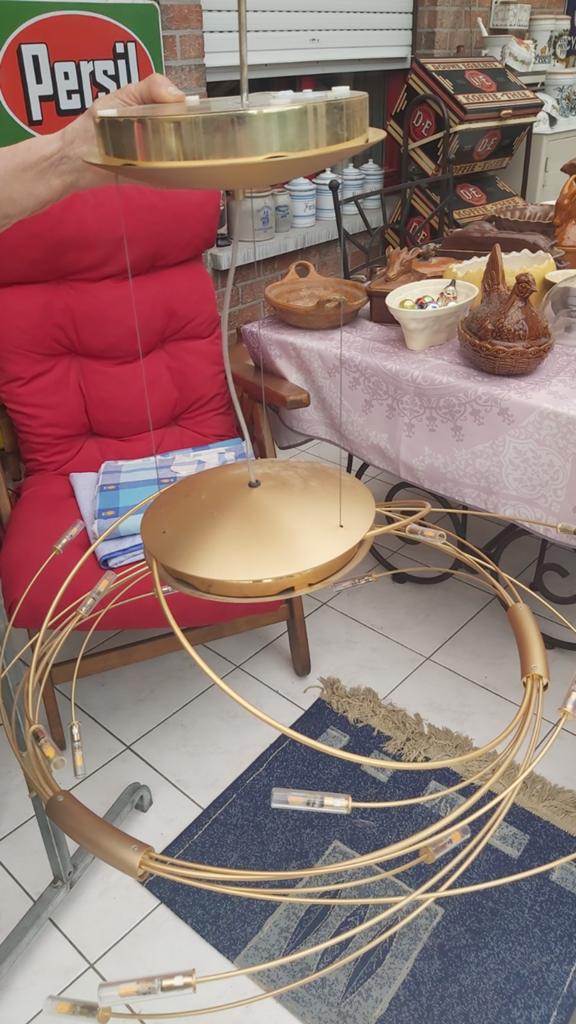 Verlichting, Ophalen, 50 tot 75 cm, Zo goed als nieuw, Metaal