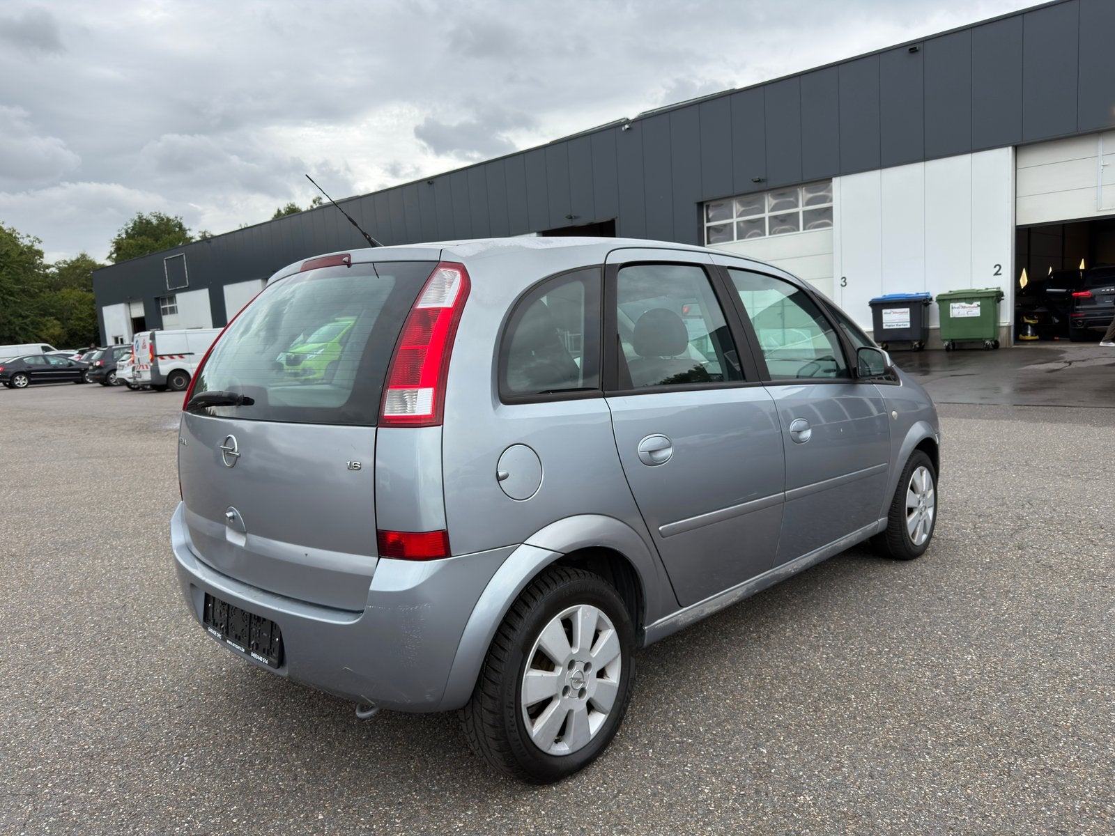 Opel Meriva 1.6 Benzine Automaat – AIRCO – 113.741 KM, Auto's, Zwart, 4 cilinders, 5 zetels, 5 deurs