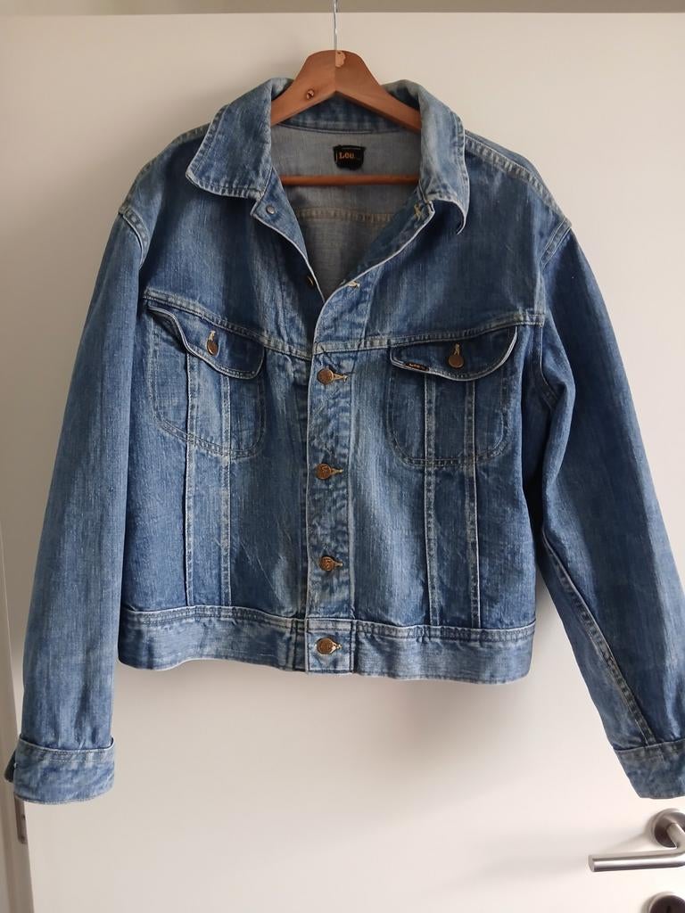 Jeans heren vest medium, Ophalen of Verzenden