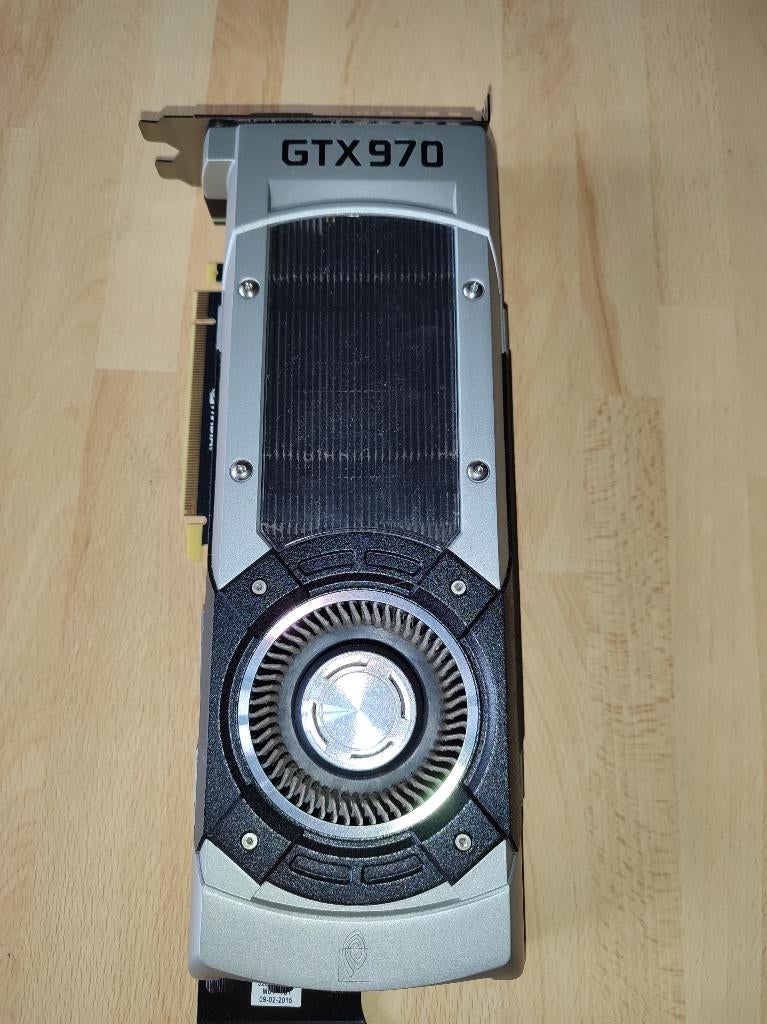 Carte Graphique GeForce Nvidia GTX 970, Computers en Software, Videokaarten, PCI-Express 3, Gebruikt, HDMI, Ophalen of Verzenden