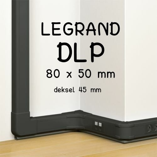 kabelgoot DLP - Legrand - Zwart, Enlèvement, Neuf