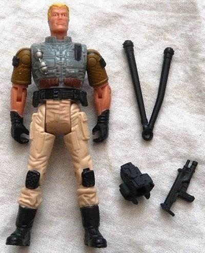 Actiefiguur G.I.JOE, DUKE (v13), Series 20, Hasbro, 2004.(1), Ophalen of Verzenden, Gebruikt