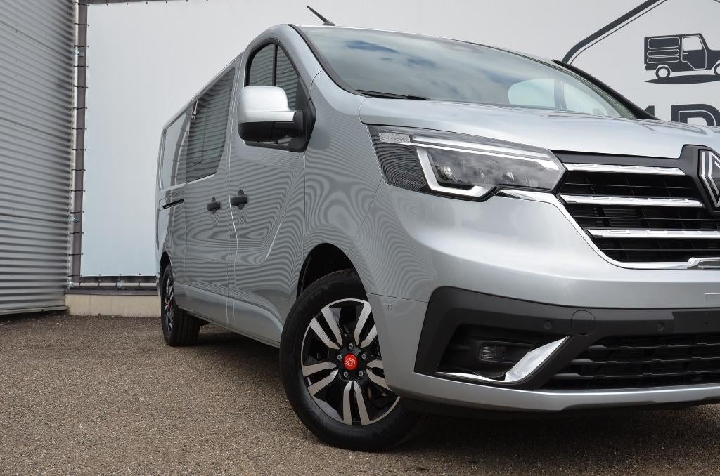Renault Trafic- L2- Dubbelcab-ACC-Exclusive-Nieuw- 36990+BTW, Automaat, Stof, Euro 6, Renault