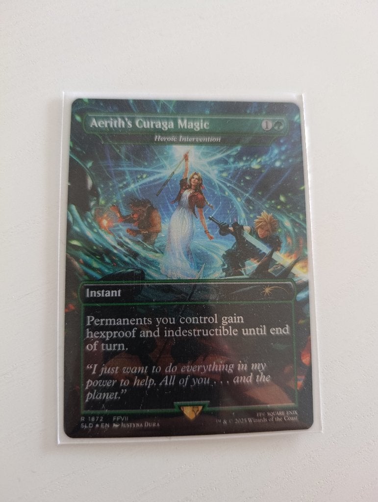 Magic the Gathering Aerith's Curaga Magic, Enlèvement ou Envoi, Comme neuf, Cartes en vrac