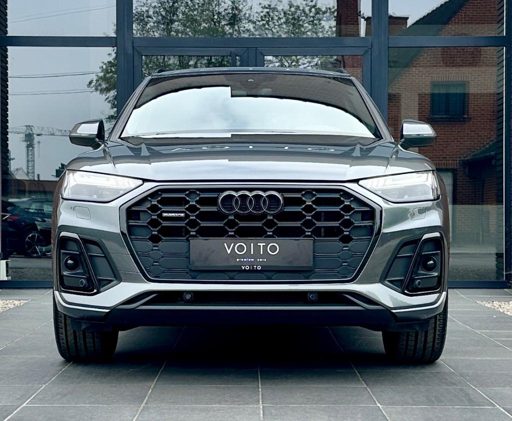 Audi Q5 PHEV 50TFSIe Quattro 3X S-LINE/CAMERA/MATRIX/CARPLAY, Autos, Audi, Argent ou Gris, Achat, Euro 6, Entreprise