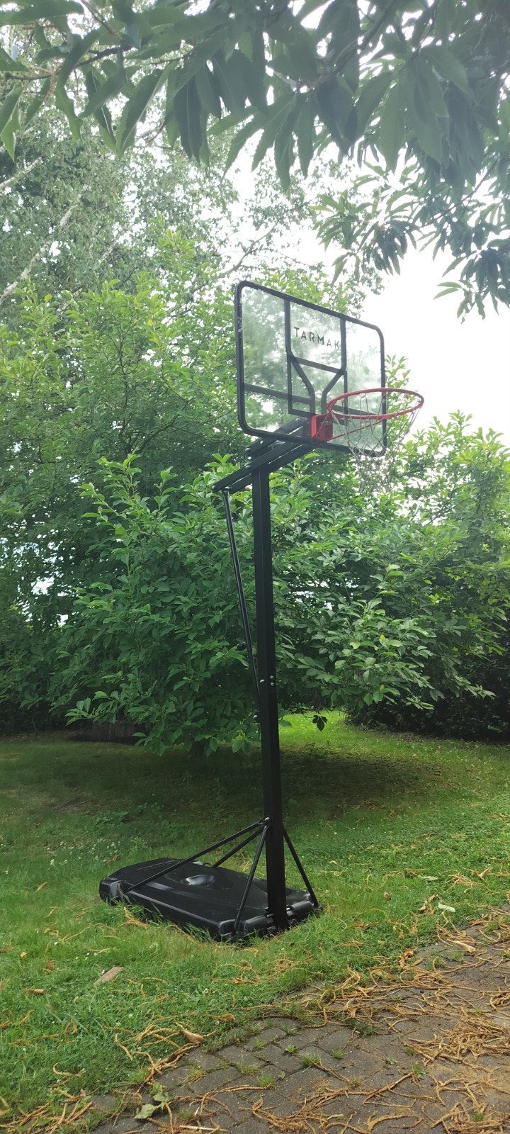 Staande basketring, Sport en Fitness, Ophalen, Zo goed als nieuw, Ring, Bord of Paal