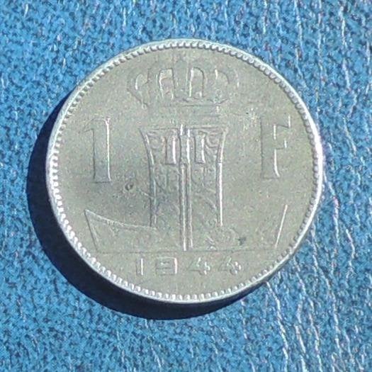1944 1 frank NLFR 01, Timbres & Monnaies, Envoi, Métal, Monnaie en vrac