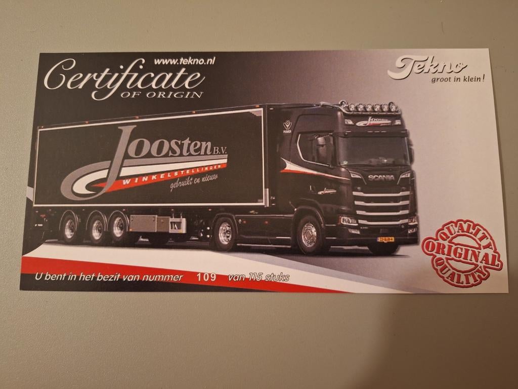 Modelvrachtwagen SCANIA 1:50, Hobby en Vrije tijd, Ophalen