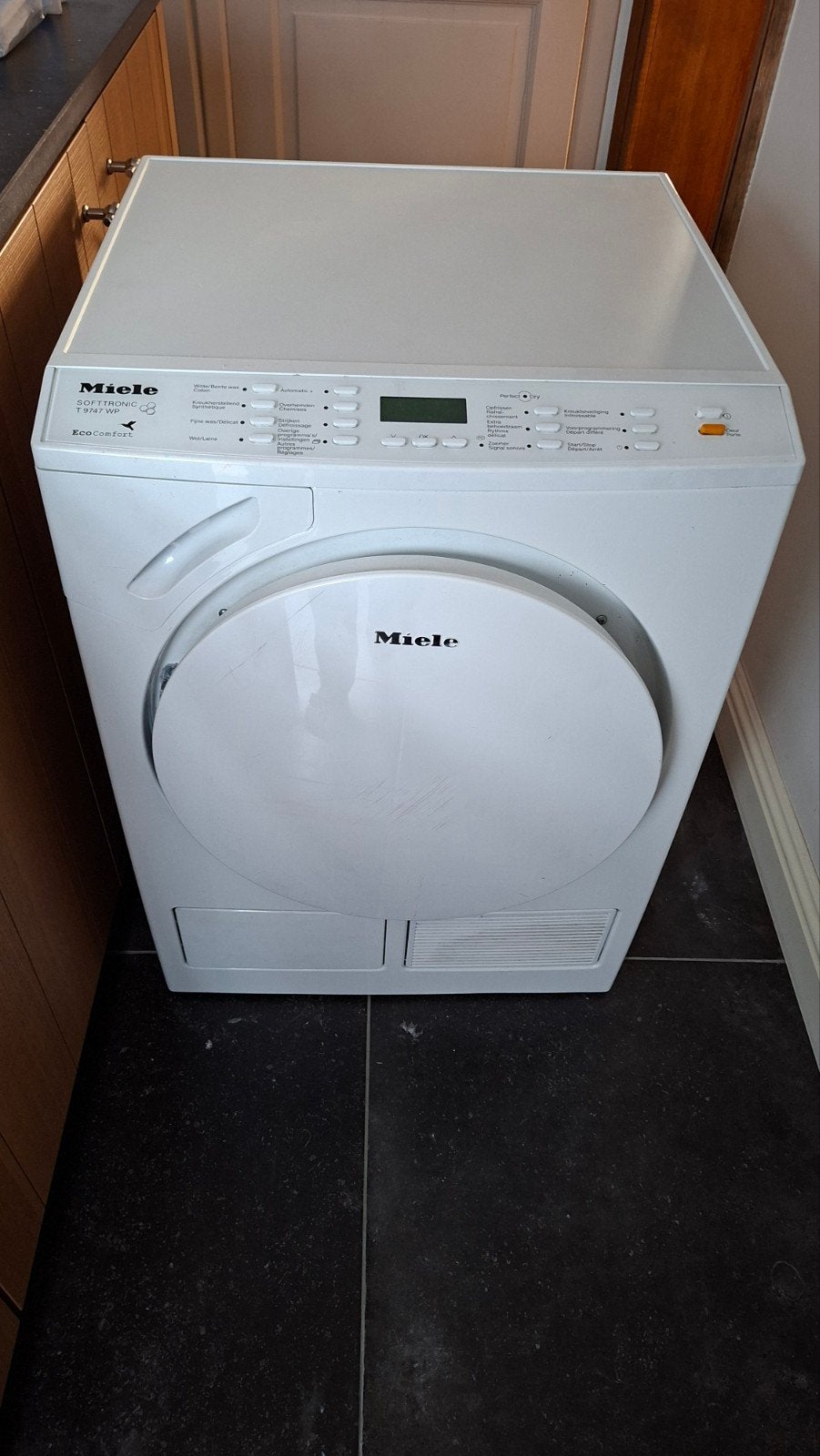 Miele warmtepomp droogkast, Elektronische apparatuur, Ophalen, 6 tot 8 kg, Gebruikt, Voorlader