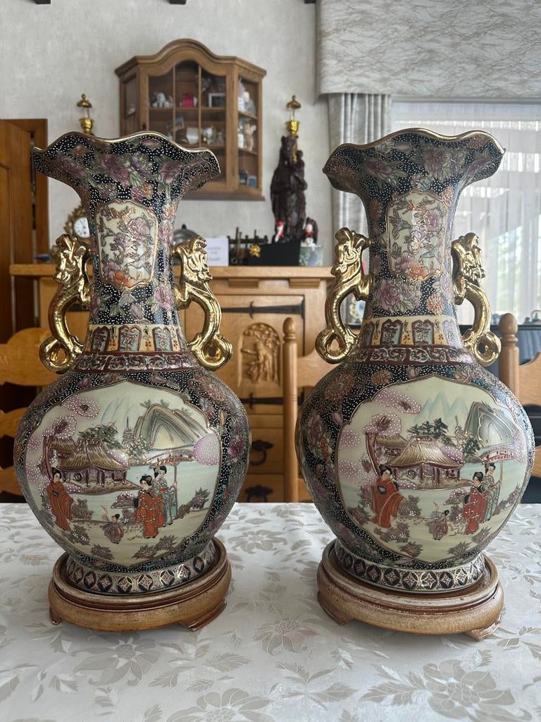 Chinese vazen, Ophalen