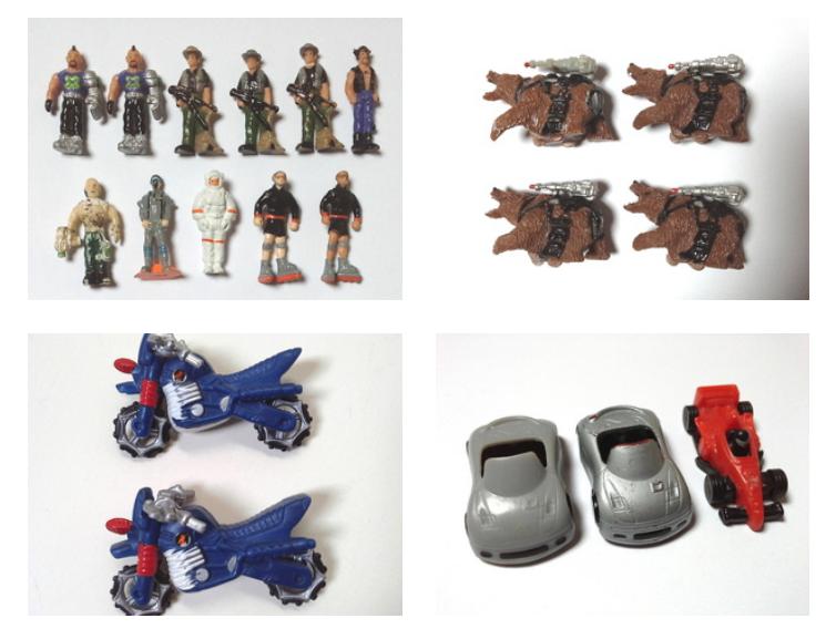 20 jouets miniatures Action Man Hasbro Cadbury 90' & 2000, Enlèvement, Utilisé