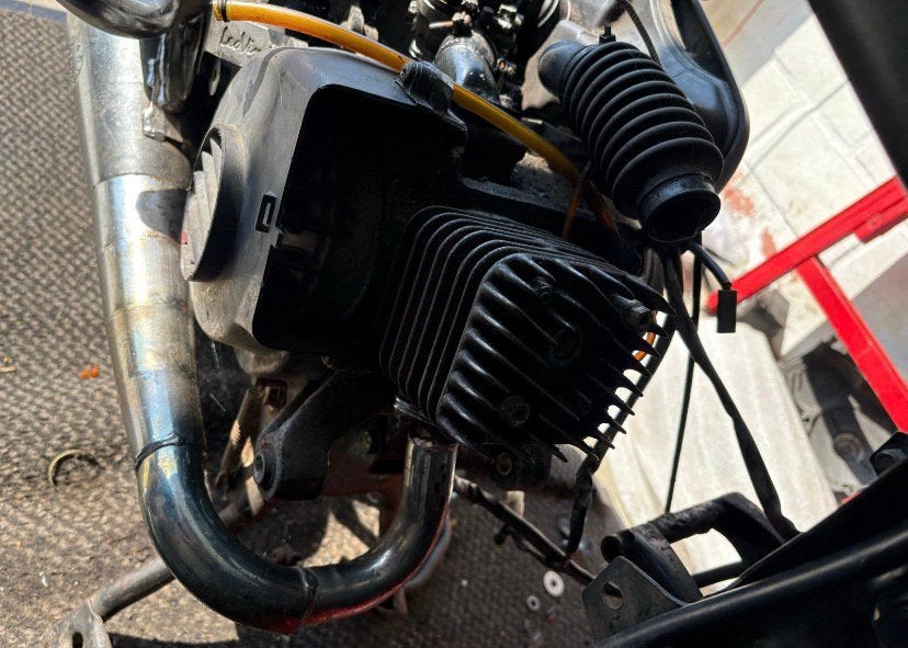 2t typhoon blok, Vélos & Vélomoteurs, Scooters | Piaggio, Utilisé, Autres modèles, Classe B (45 km/h), Deux-temps, Enlèvement