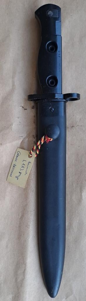 Baionnette Britannique Modèle L1A3 1er type, Verzamelen, Militaria | Algemeen, Ophalen of Verzenden