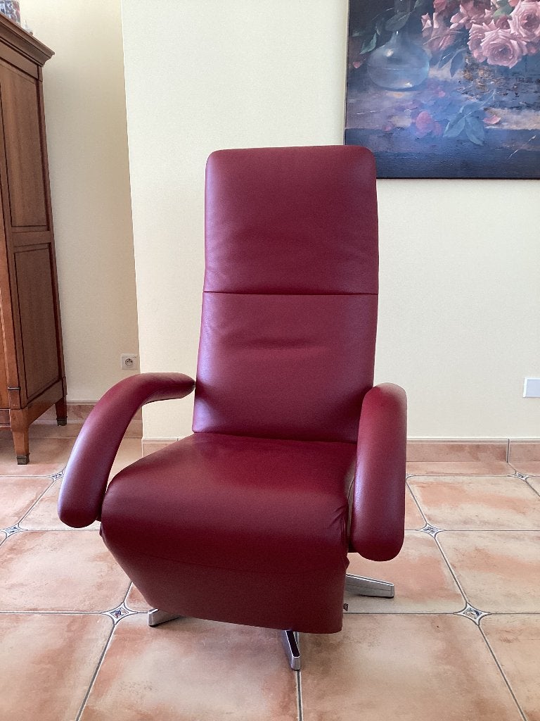 Super sympa Jori relax Yoga MULTI-MOVE (comme neuf), Maison & Meubles, Enlèvement, Comme neuf, Cuir, Sede leolux stressless hukla