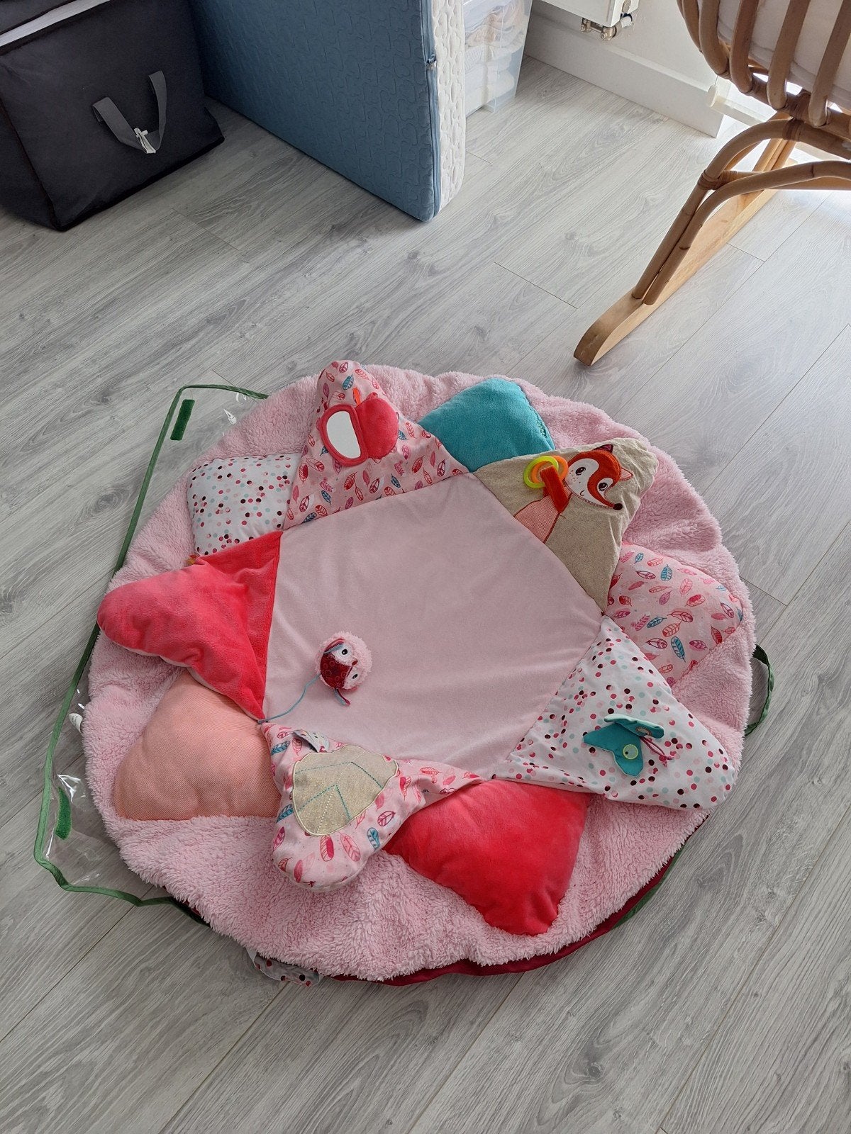 Louise Lilliputiens speelkleed, Ophalen