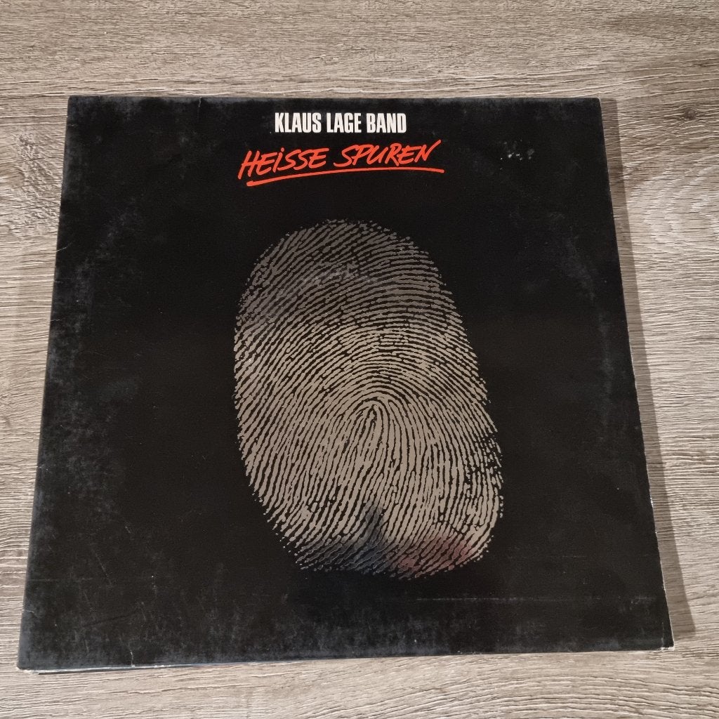 LP Klaus Lage Band – Heisse Spuren, Cd's en Dvd's, LP, Gebruikt, Ophalen of Verzenden, 12 inch