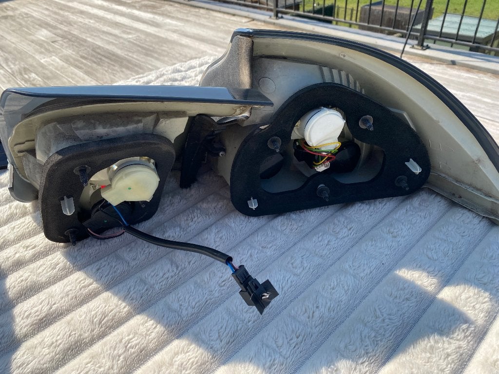 saab cabrio set ice cube achterlichten, Ophalen, Gebruikt, Saab