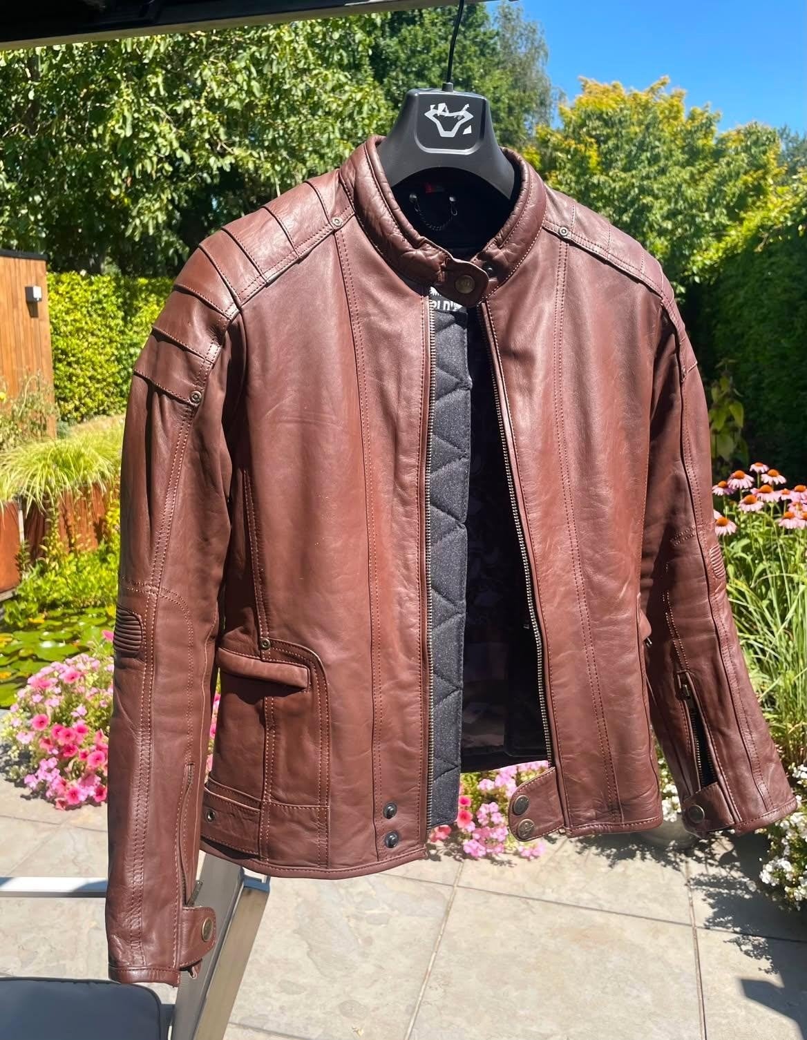 Blouson de moto en cuir de la série 19, Motos, Enlèvement ou Envoi, Femmes