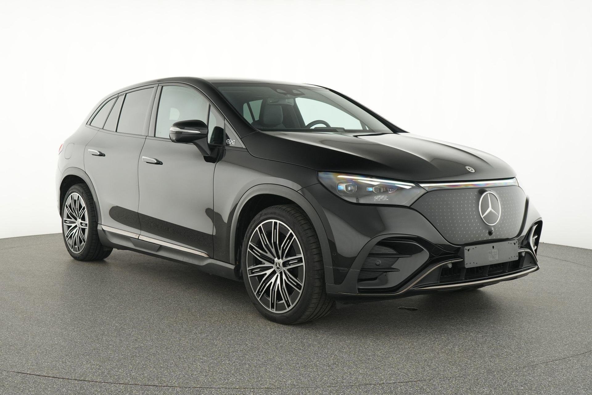 Mercedes-Benz EQE-Klasse 350 4MATIC SUV AMG Line | Panoramis, Auto's, Mercedes-Benz, Automaat, 607 km, Zwart, 96 kWh