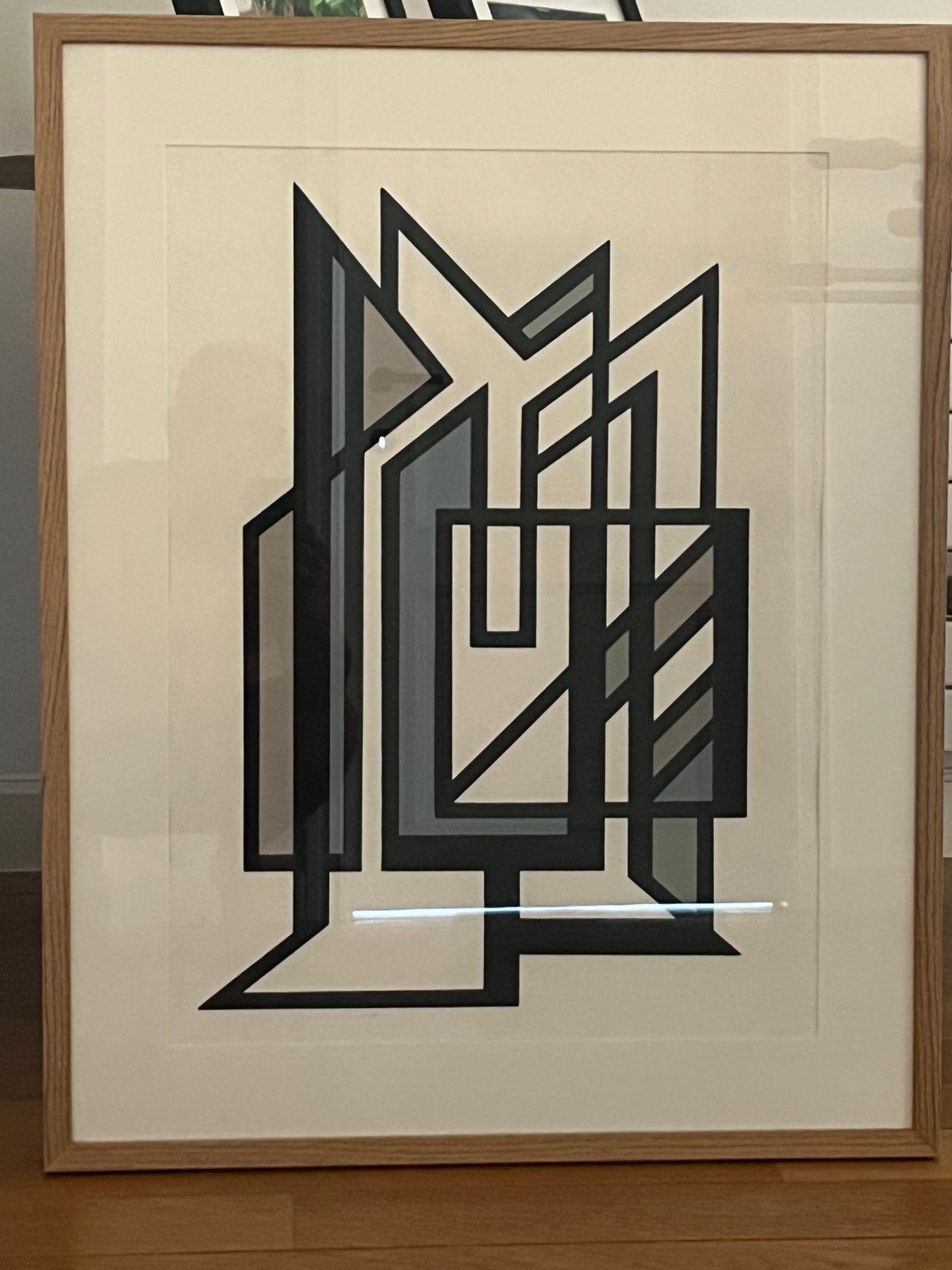 Grote gouache van Guy Vandenbranden, Antiek en Kunst, Kunst | Schilderijen | Modern, Ophalen, Gesigneerd, Gouache