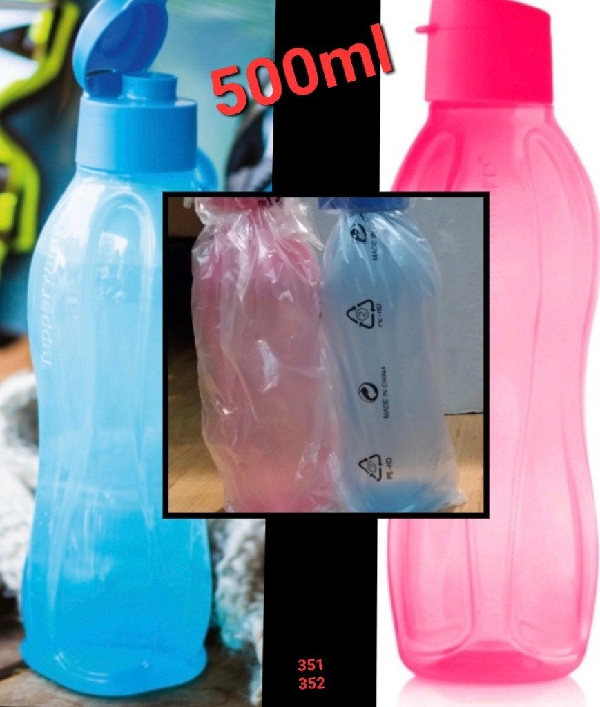 Tupperware Eco Bottles / EcoFles 500ml (kleur: zie text), Overige kleuren, 500 ml, Nieuw, Ophalen of Verzenden