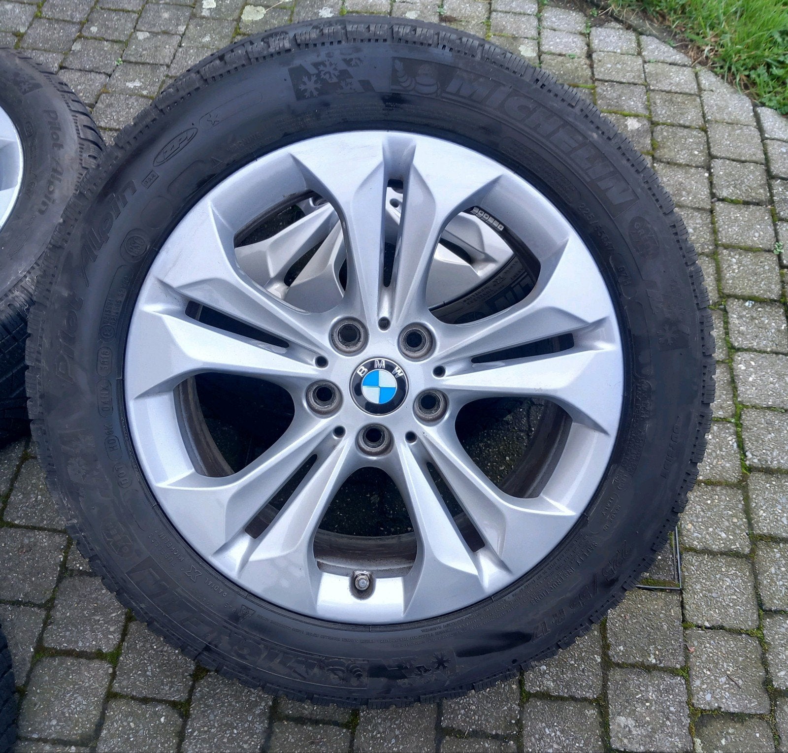 Winterbanden velgen BMW X1 F48 X2 F39 17inch Runflat 5mm ❄️, Ophalen, Gebruikt, BMW