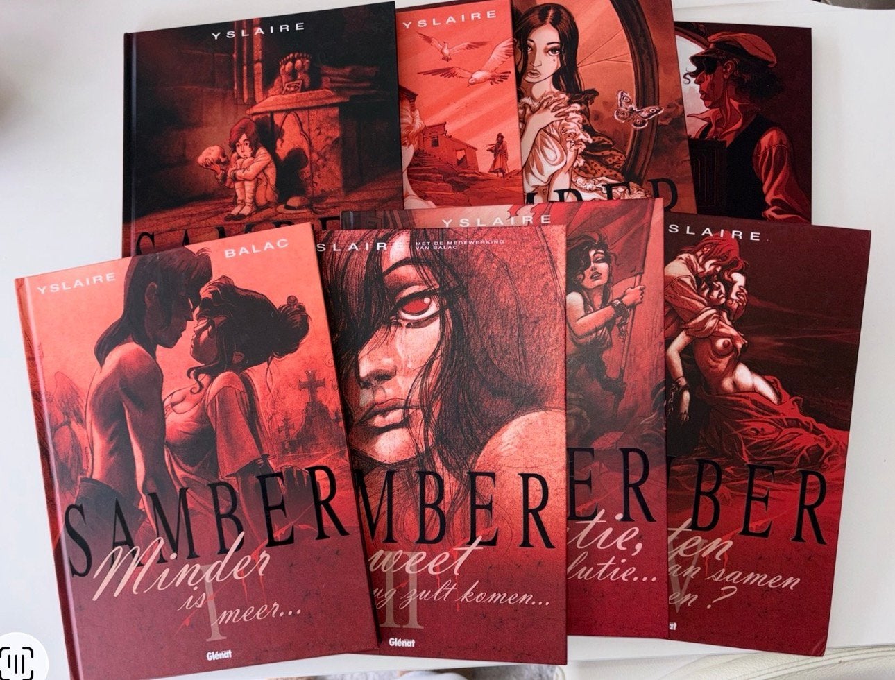 SAMBER , volledige eerste 8 delen, HC, Neuf, Plusieurs BD, Enlèvement ou Envoi, Yslaire