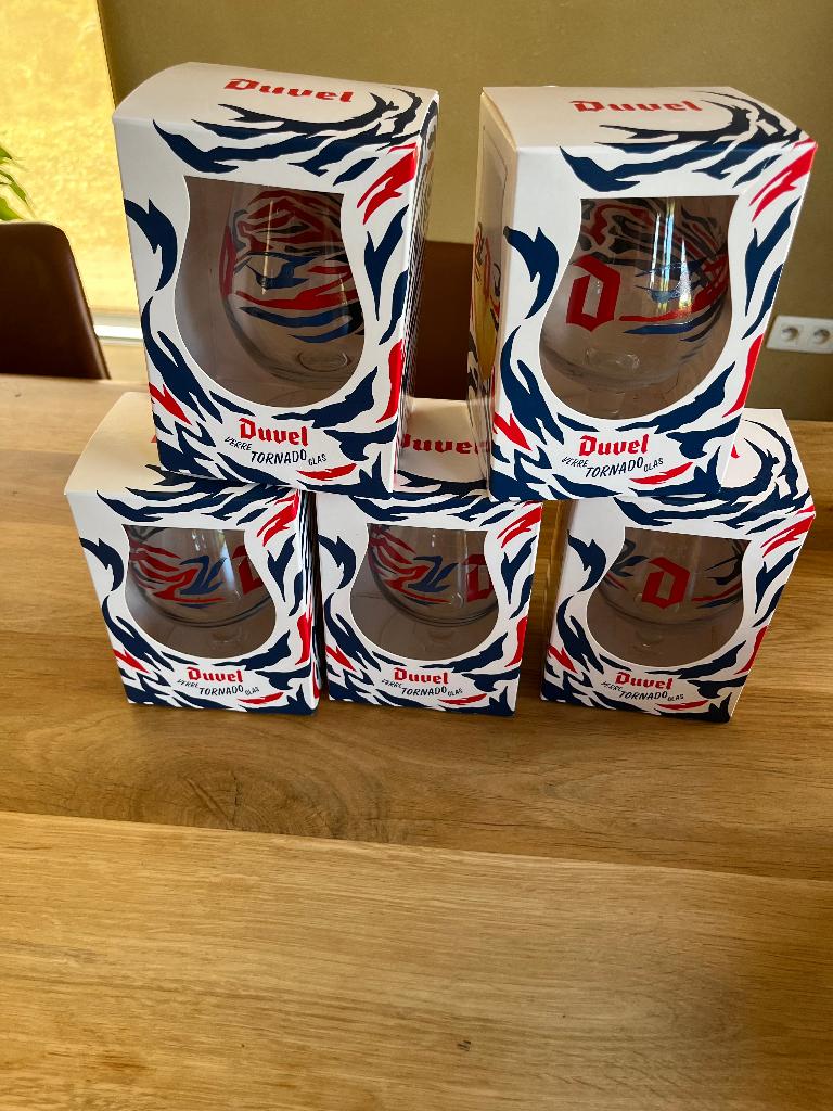 Duvel tornado glas, Ophalen, Nieuw, Bierglas